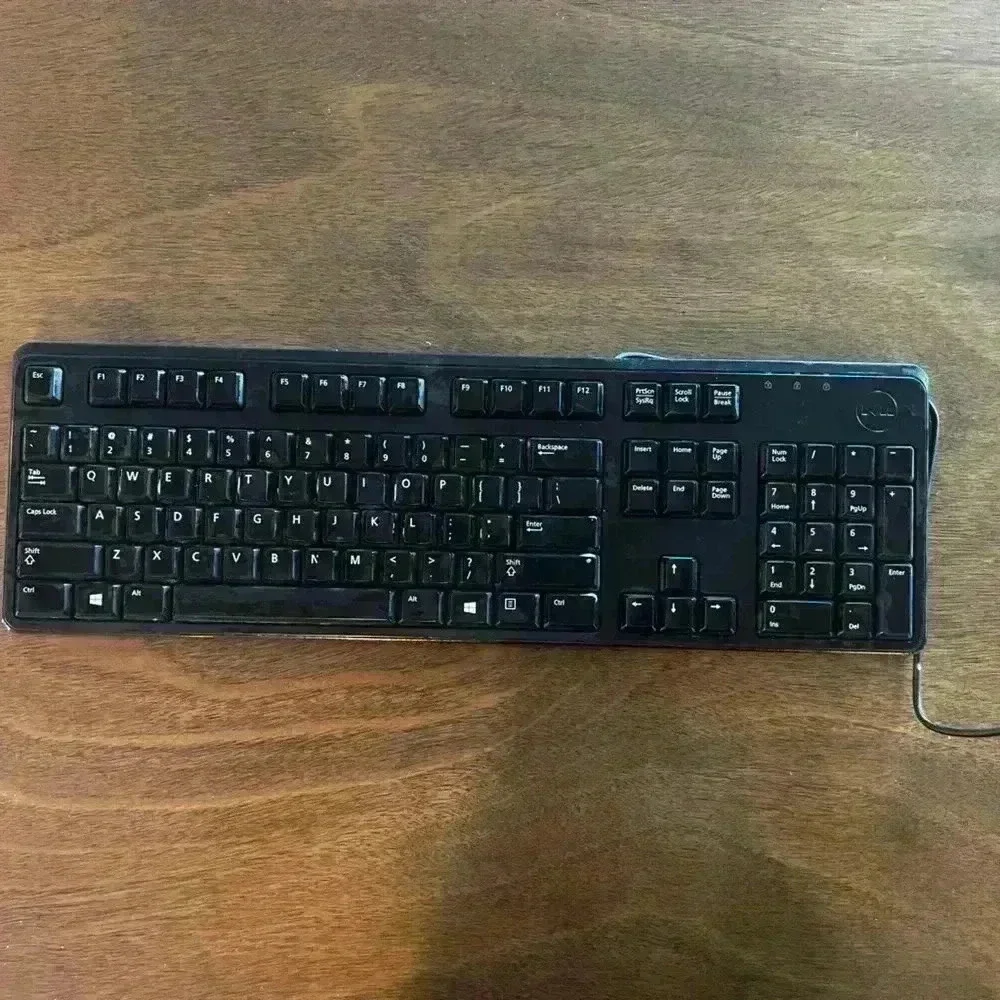 Dell Keyboard KB212-B - USB 104-Key‎ Quiet Keyboard